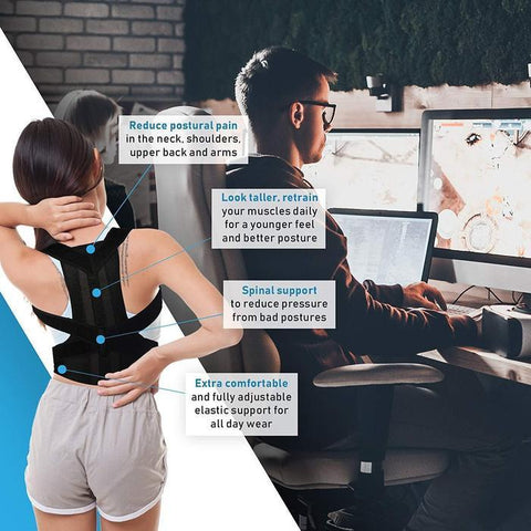 Back Brace and Posture Corrector for Women and Men – My Store