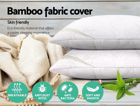 bamboo cover pillow australia sale buy shop aussie massager store