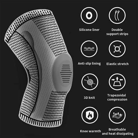 silicone knee brace pad sleeve australia best