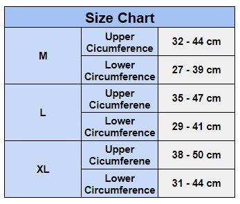size-chart-silicone-brace-support-compression-kne