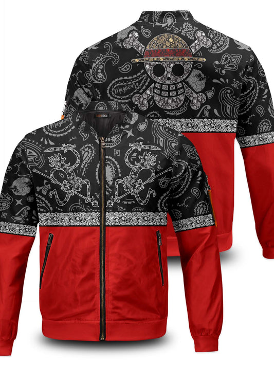 Fandomaniax- Mugiwara x Beast Nihonga Bomber Jacket