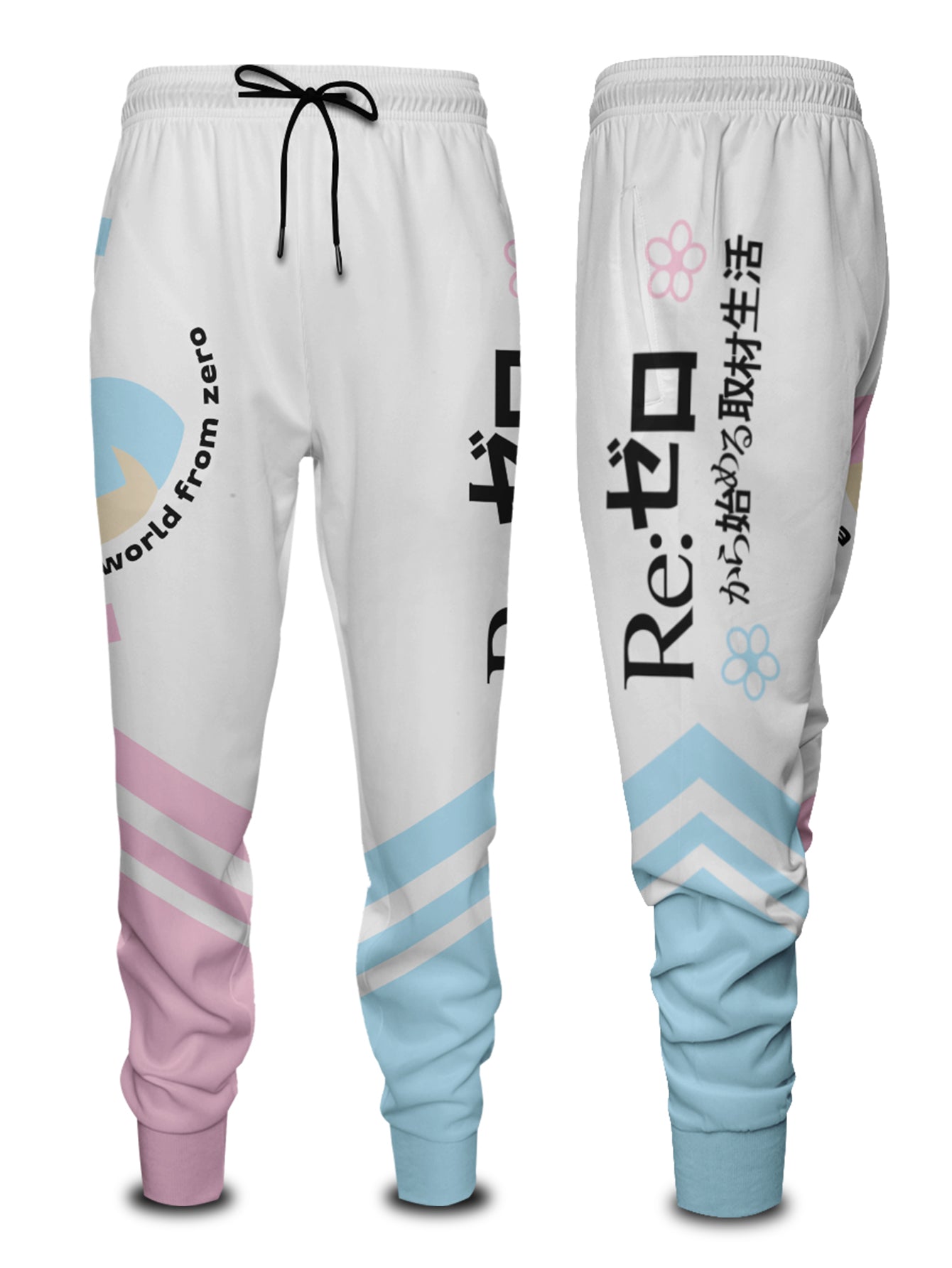 Fandomaniax- Re: Zero Rem Ram Jogger Pants