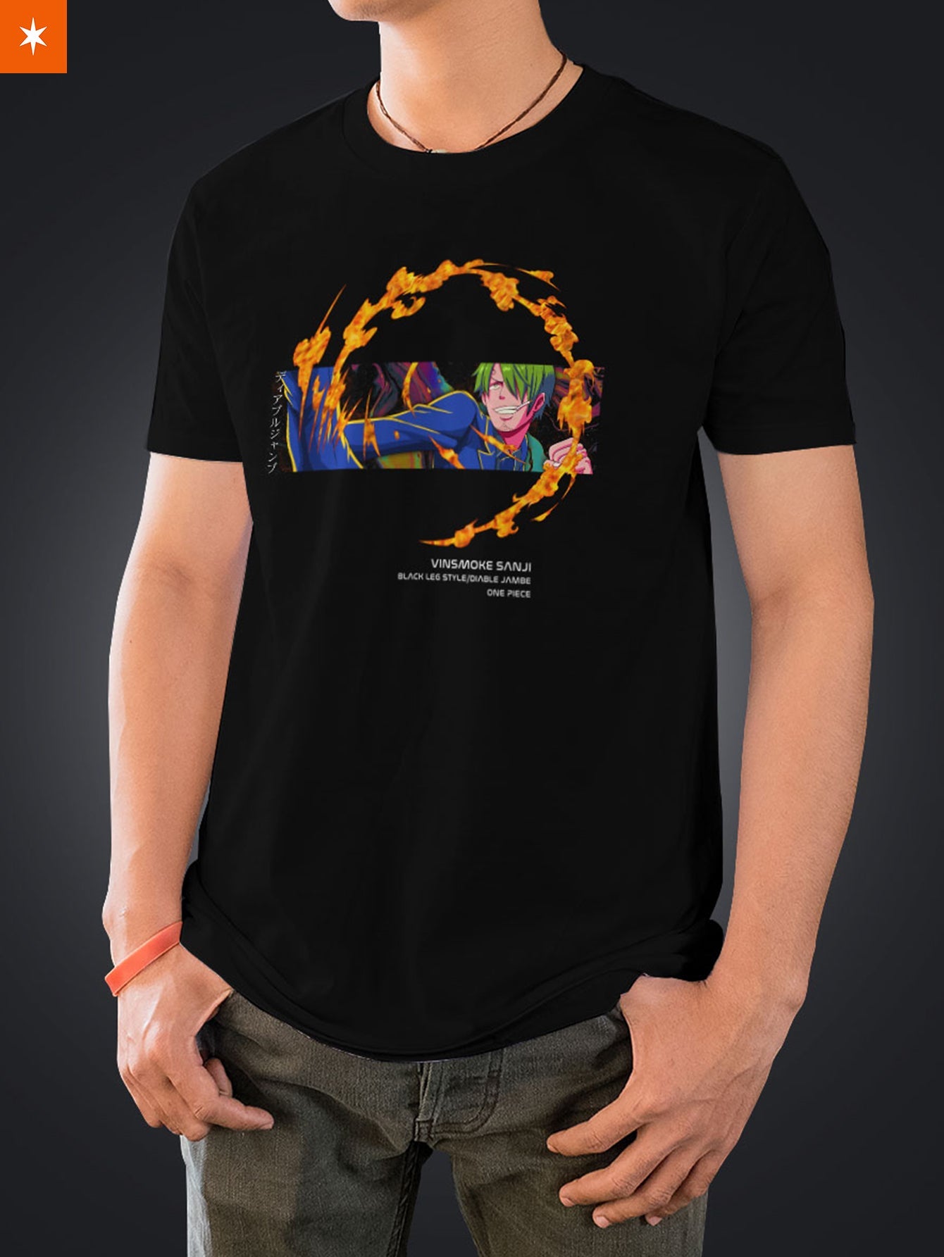 Sanji Psych Unisex T-Shirt - fandomwear-store