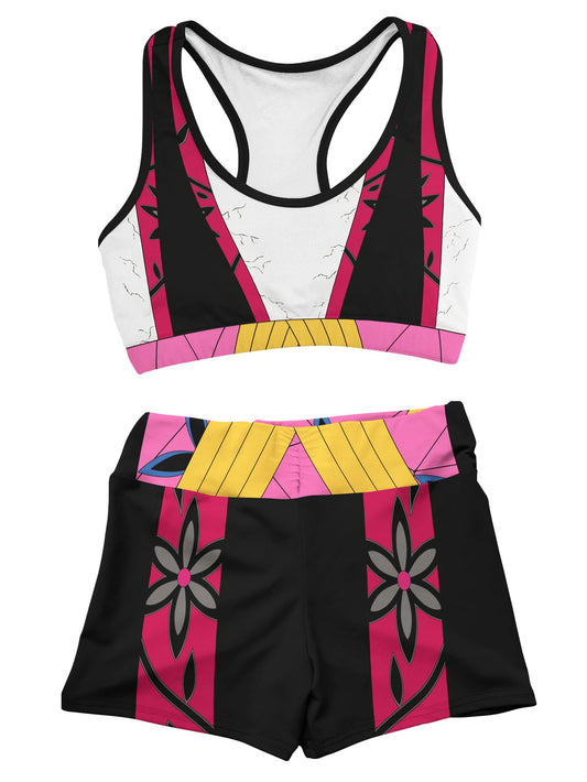 Fandomaniax- Widowmaker Summer Active Wear Set