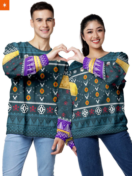 Tengen Christmas Unisex Wool Sweater - fandomwear-store