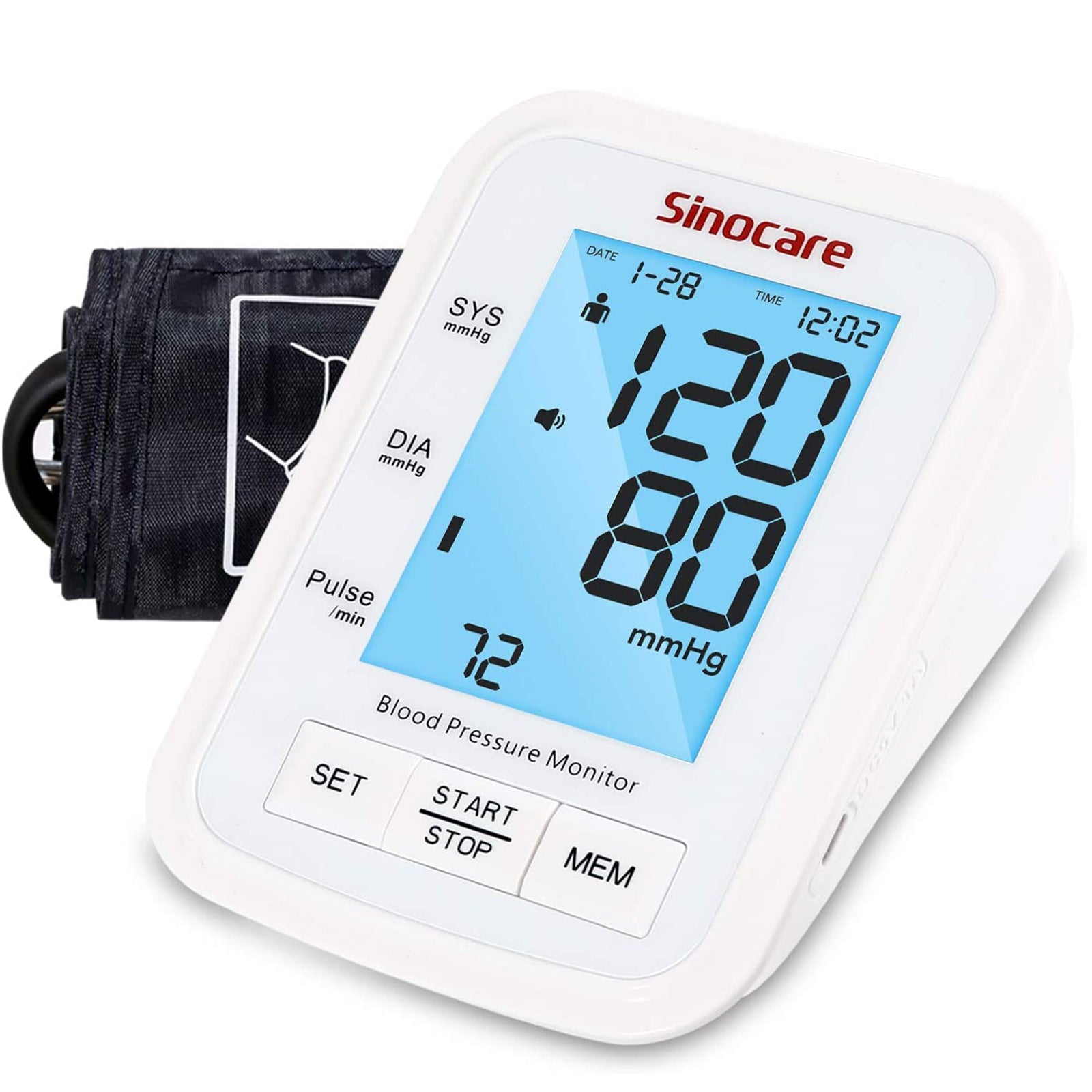 sinocare blood pressure monitor review