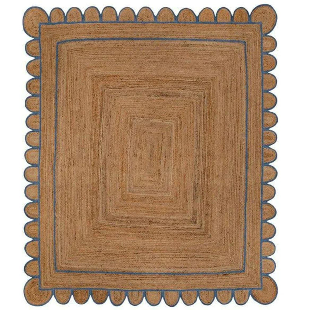 maia homes jute rug scallop patterns