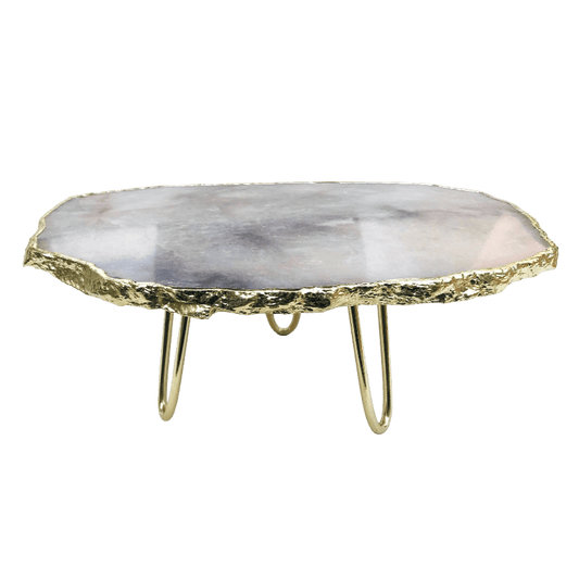 Resin Geode Cake Stand/ Start to Finish/ Reusable Mold - YouTube