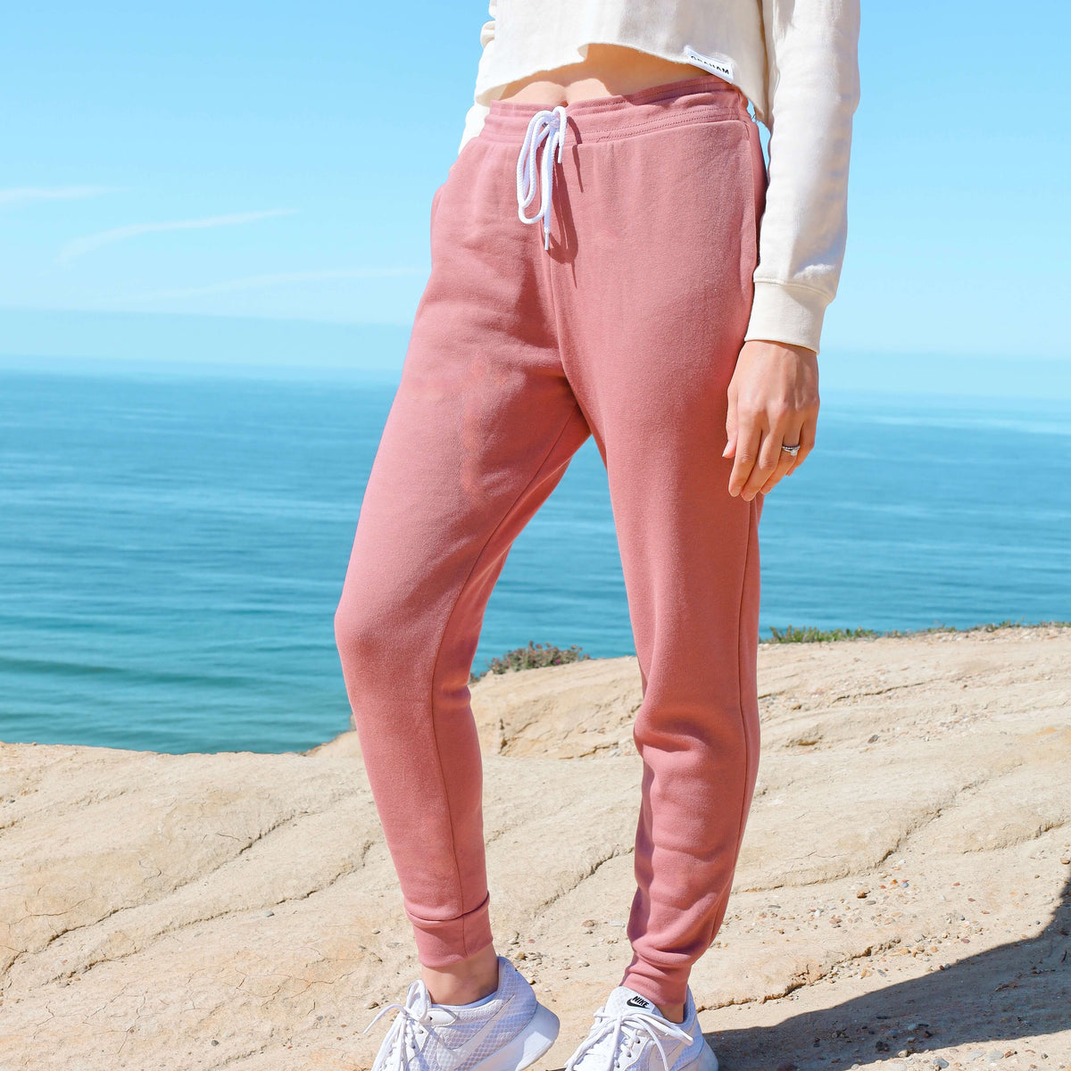 Womens Navy Joggers – Clothes by Graham