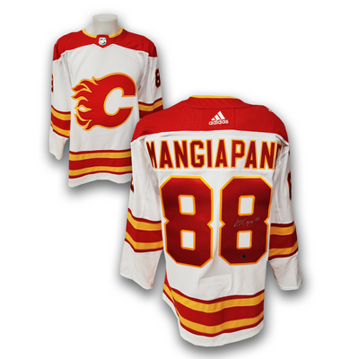 Lanny McDonald Calgary Flames Autographed Fanatics Jersey Inscribed 89 Cup
