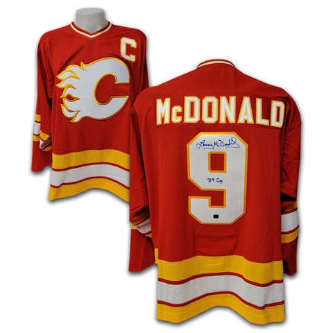 Circa 1980-82 Lanny McDonald Game Worn Jersey - Rare Colorado, Lot #82285