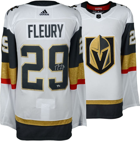 ROBIN LEHNER Autographed Vegas Golden Knights Authentic Adidas Gold  Alternate Jersey FANATICS - Game Day Legends