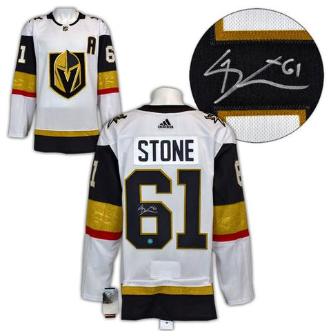 Mark Stone Signed Vegas Golden Knights Grey Adidas Jersey