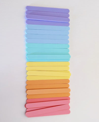 10 Acrylic Cakesicle Sticks Popsicle Lollipop Pastel Mirror Glitter MEGA  LISTING