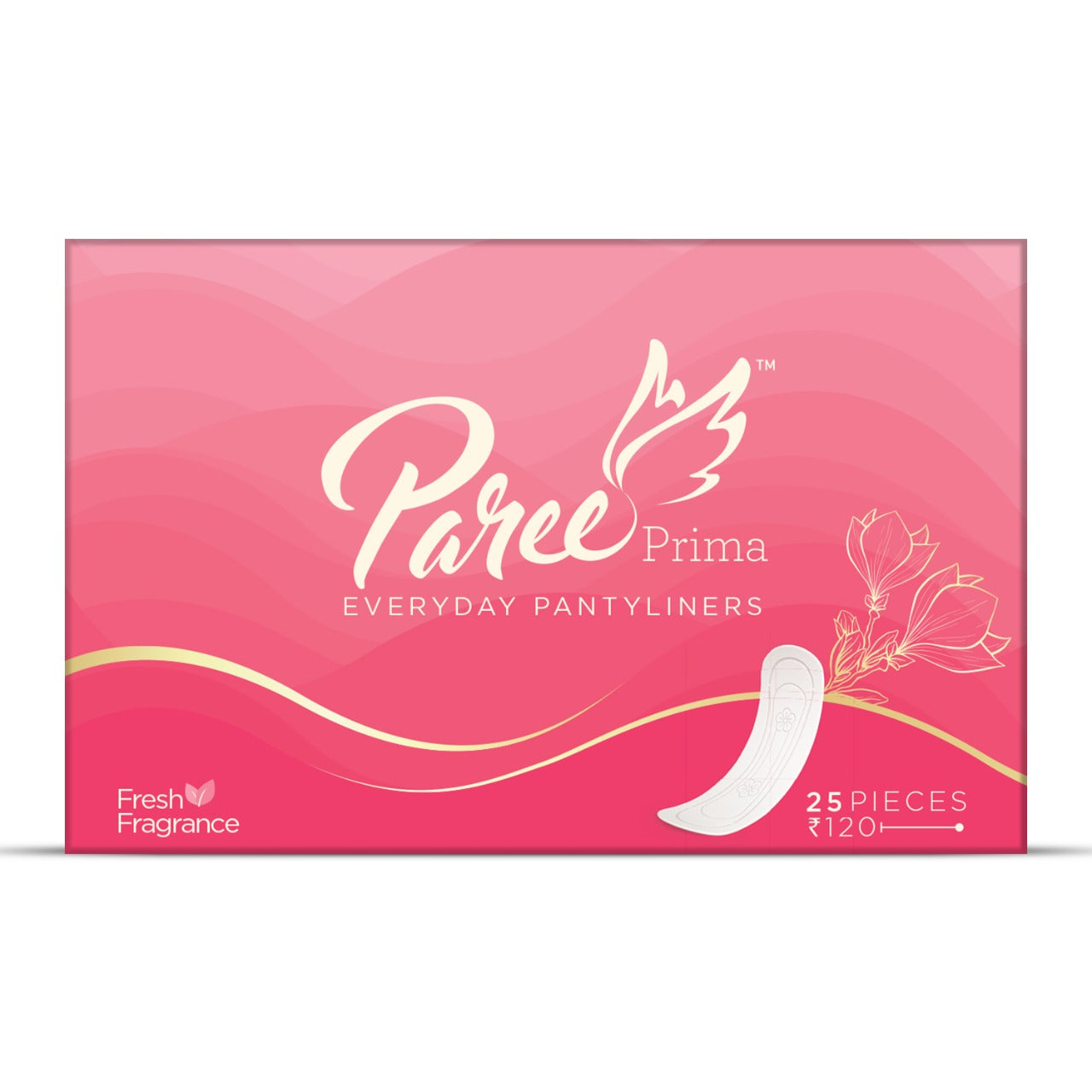 Paree Prima Everyday Pantyliners (Pack of 25)