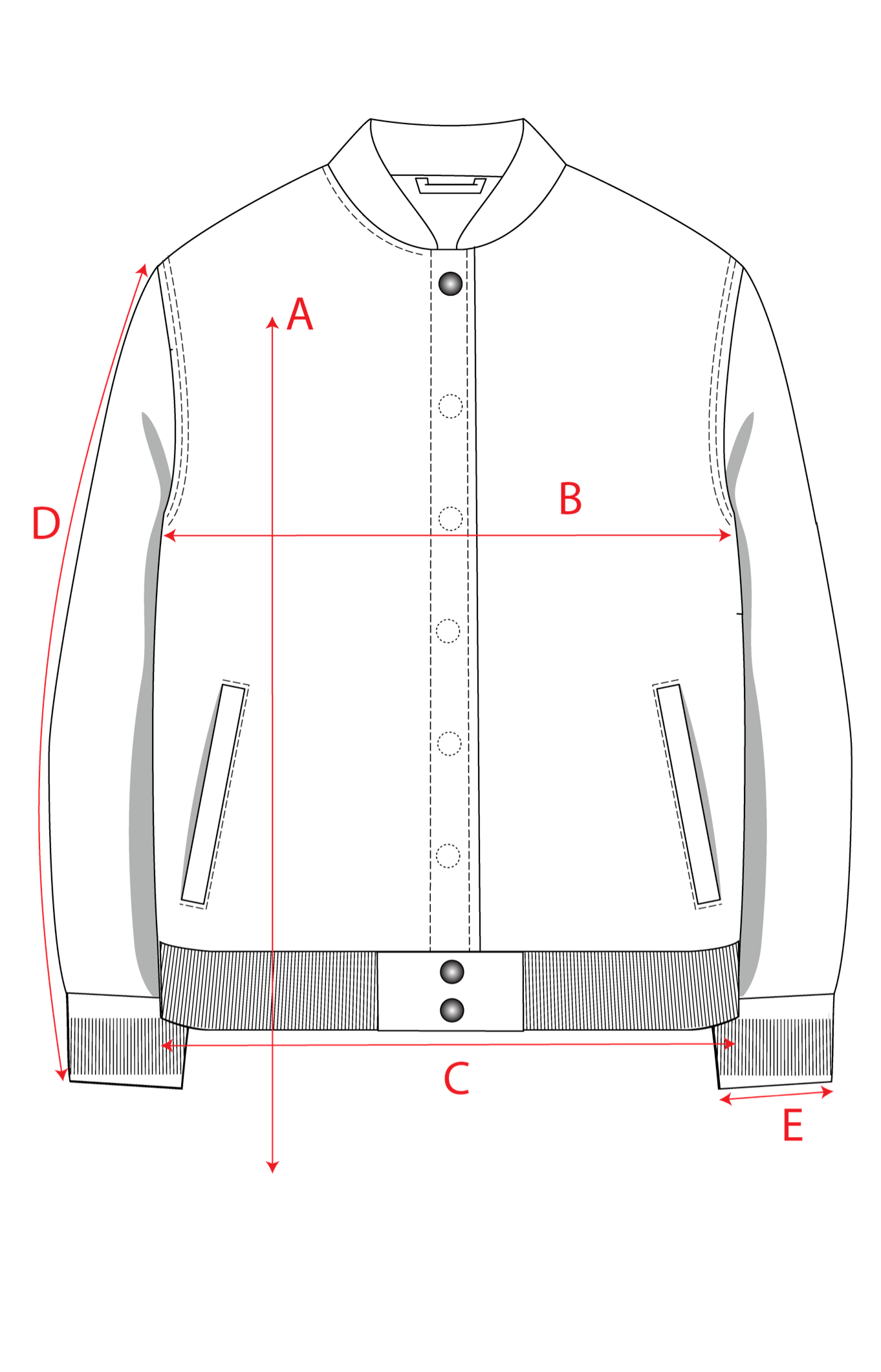 Denim Jacket 2022 09 Size Chart – HommeFemmeLA