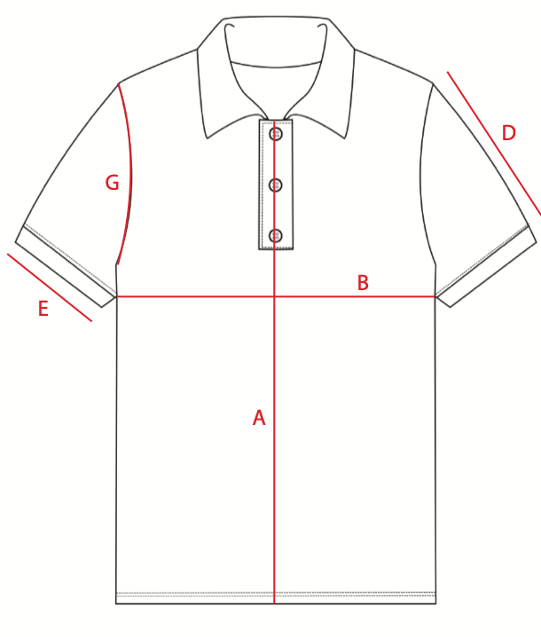 Polo Fall2020 Size Chart – HommeFemmeLA