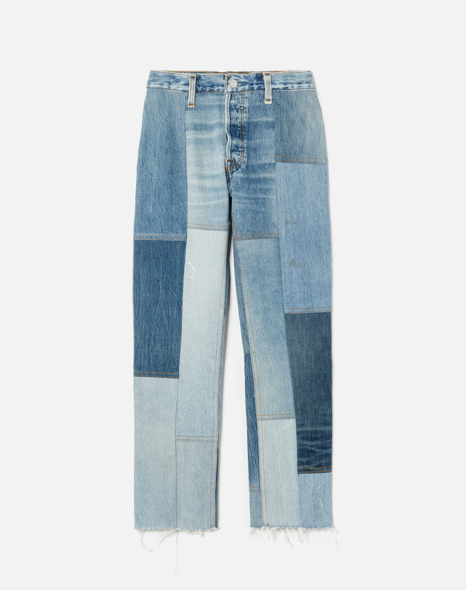 70s Patched Jeans 