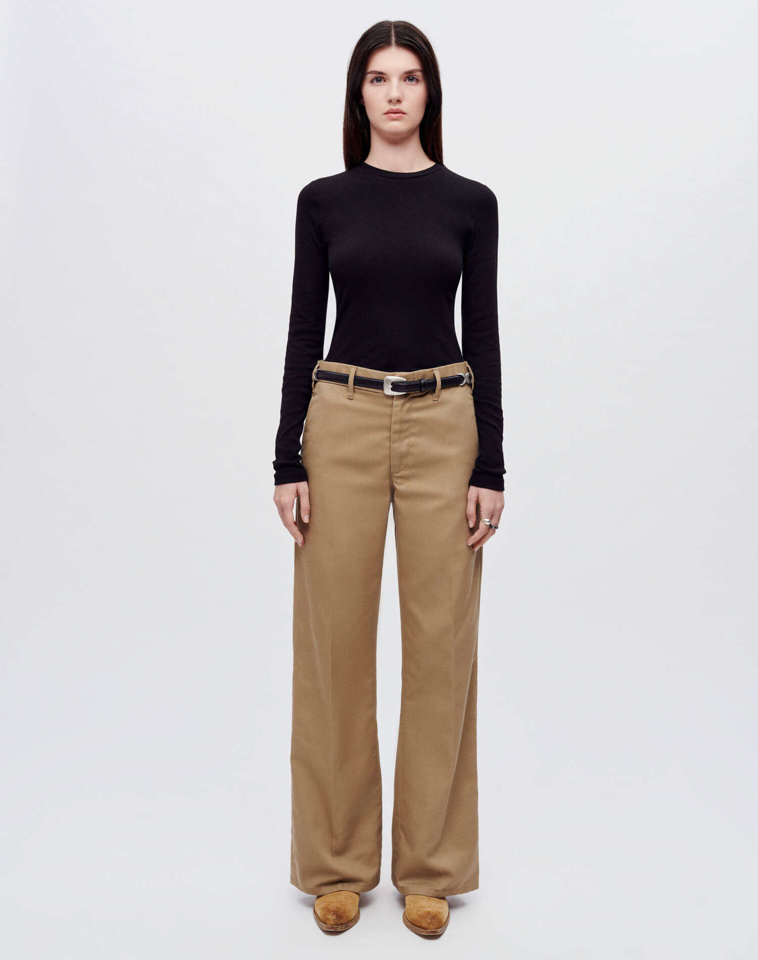 Big Ambitions - Red Wide Leg Trousers – DLSB