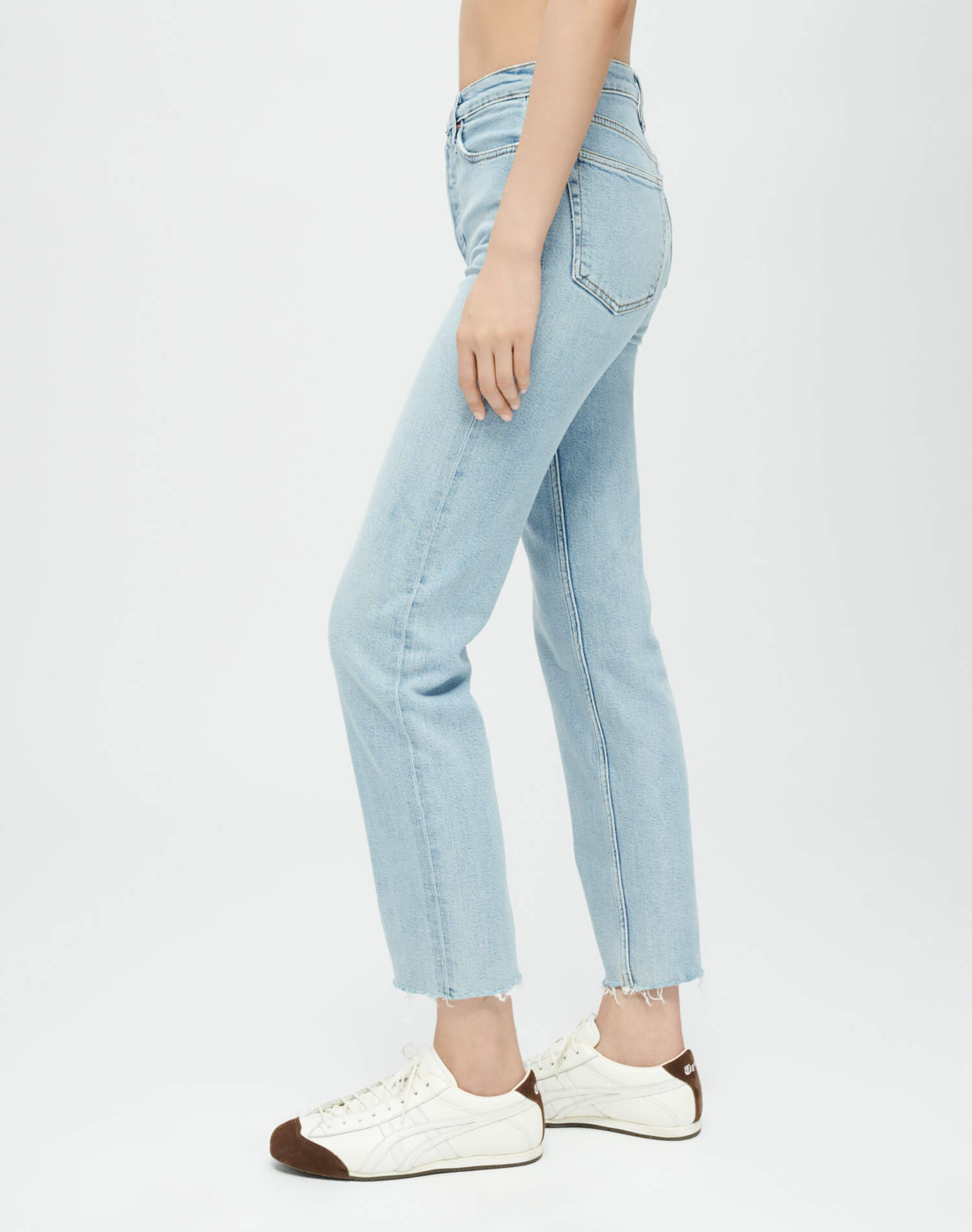 Comfort Stretch High Rise Ankle Crop - Mid 90s