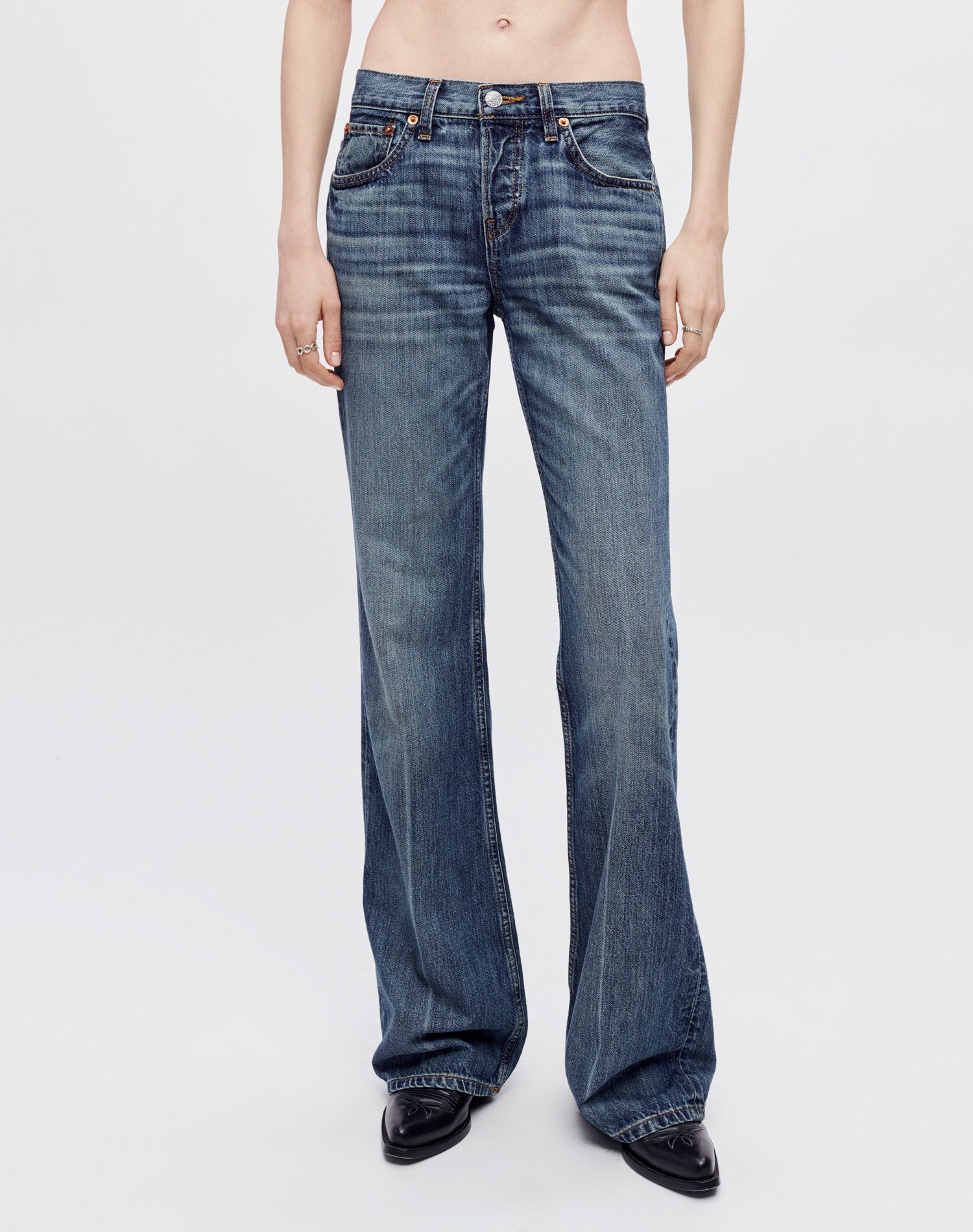 RE/DONE + Levi's | High Rise Wide Leg Crop