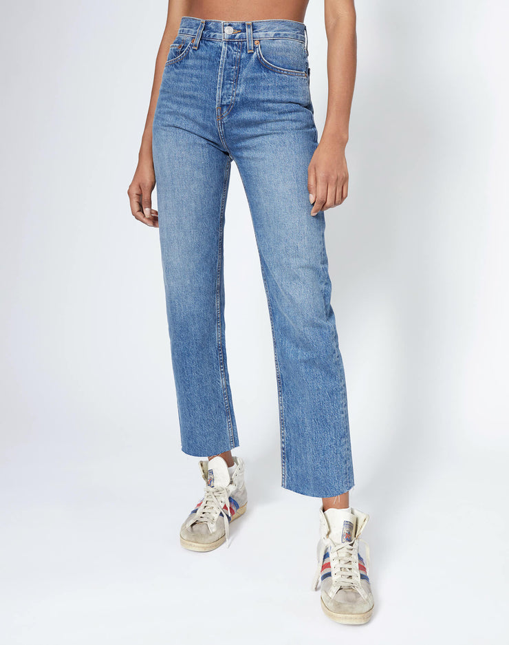 RE/DONE Jeans | High Rise Stove Pipe in 