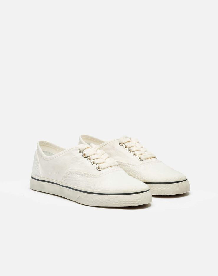 70s Low Top Skate - Washed Off White