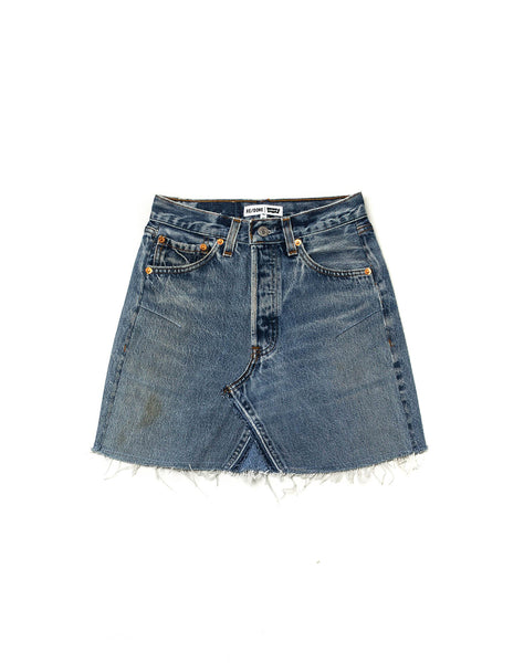 RE/DONE Levi's Jeans - High Rise Mini Skirt - No. 23HSKM1356554ND