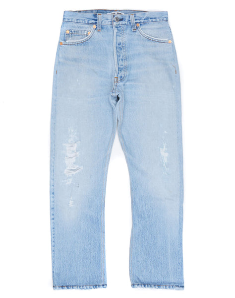 High Rise Ankle Crop Women's Jeans | RE/DONE + Levi's