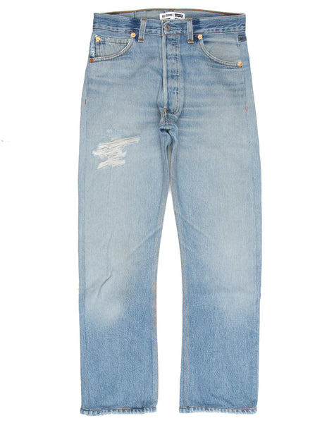 High Rise Ankle Crop Women's Jeans | RE/DONE + Levi's