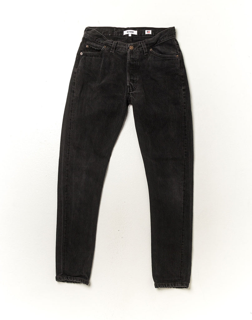 RE/DONE Levi's Jeans - Black Straight Skinny - No. 27SS14077