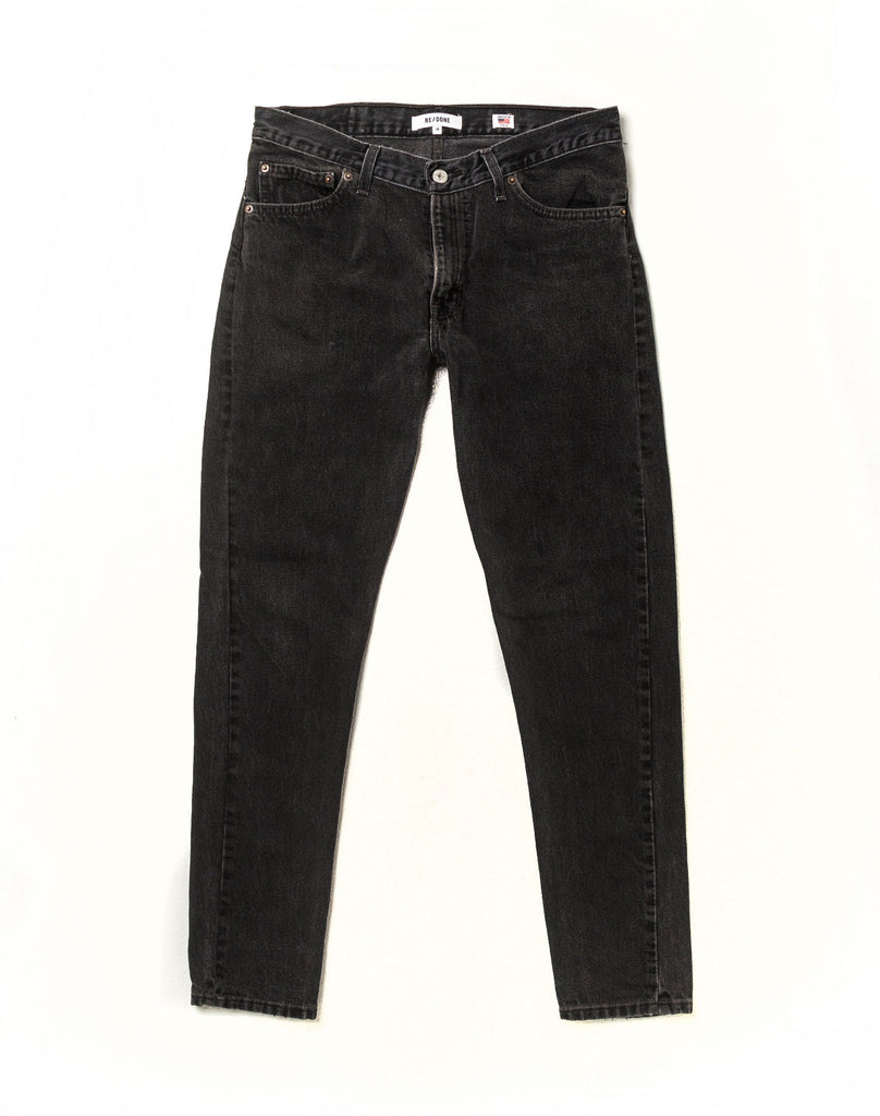 RE/DONE Levi's Jeans - Black Straight Skinny - No. 28SS13252
