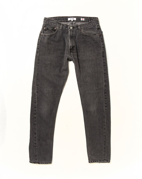RE/DONE Levi's Jeans - Black Straight Skinny - No. 28SS13342