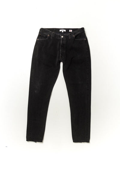 RE/DONE Levi's Jeans - Black Straight Skinny - No. 30SS13271D – tagged ...
