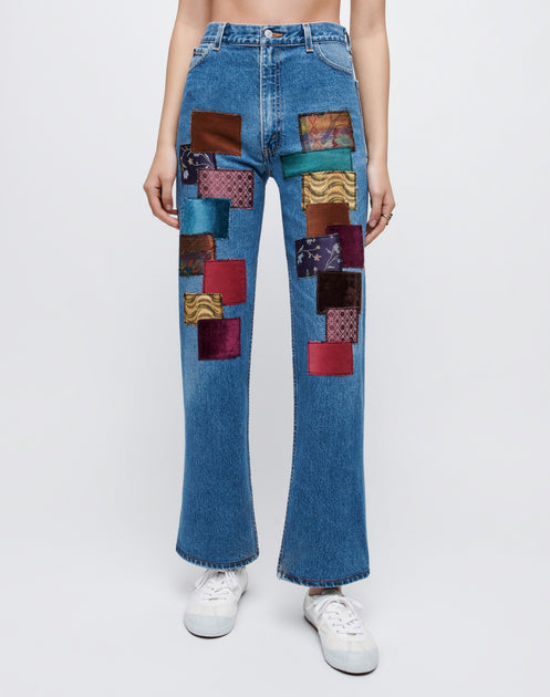 RE/DONE x Levi's | 70s Loose Flare in Indigo Patch