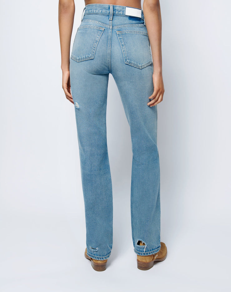 redone high rise loose jeans