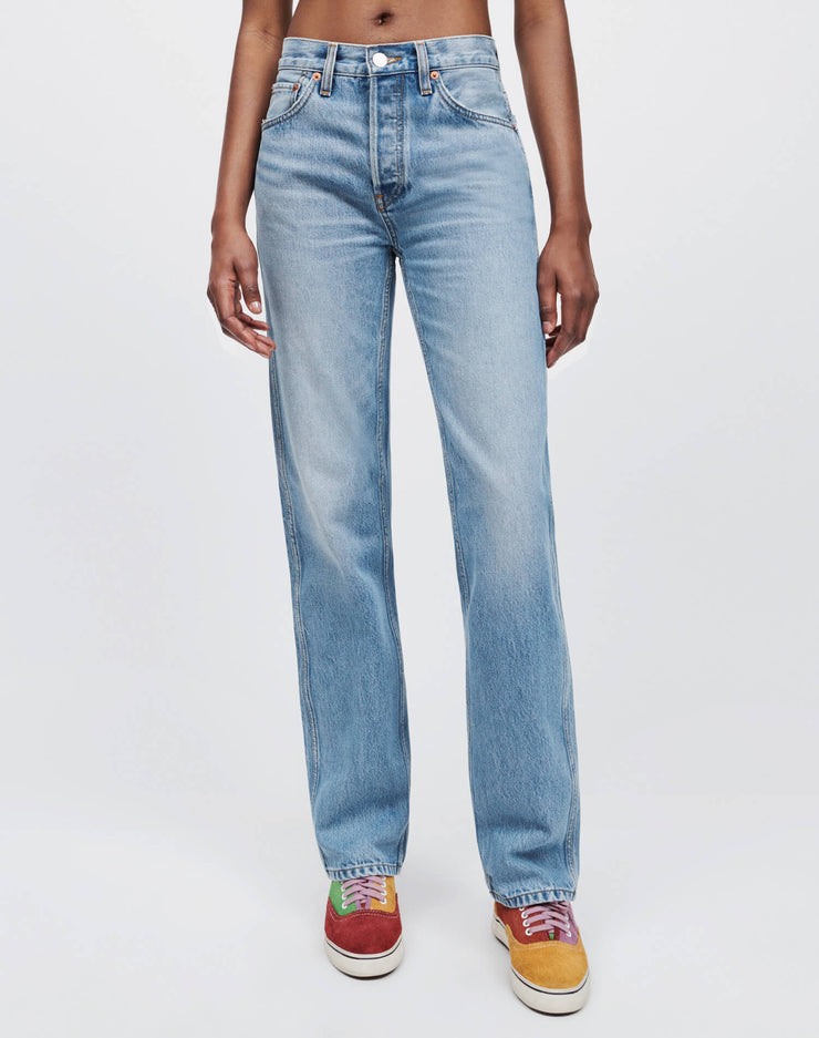 RE/DONE Jeans | High Rise Loose in Worn Blue