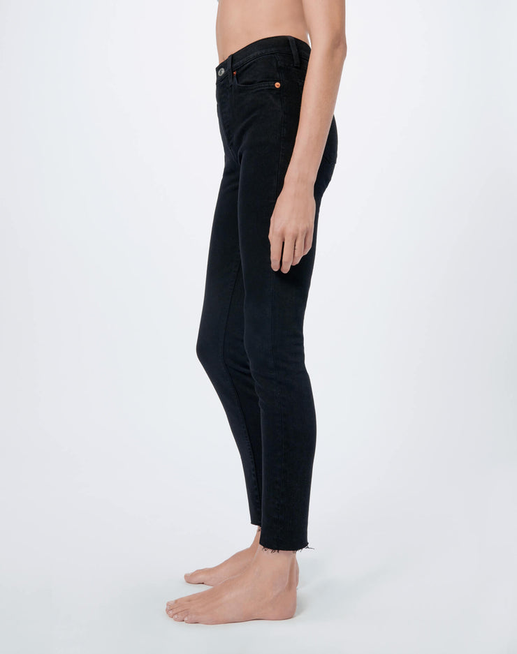 RE/DONE Jeans | Stretch High Rise Ankle Crop in Mid 70s
