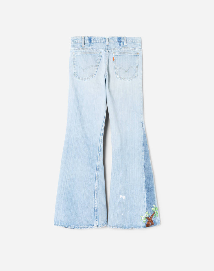 RE/DONE x Marketplace | 70s Levi's Embroidered Custom Bellbottom Jean