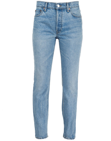 RE/DONE Jeans - Stove Pipe in Medium Vain Wash – tagged 