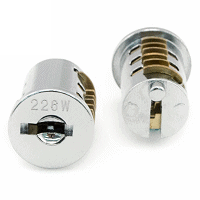 AIS LL633 Replacement Lock Core [CHROME]