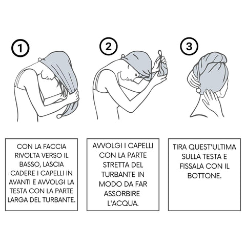 procedura utilizzo asciuga capelli in seta grezza