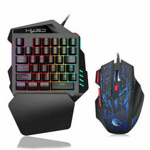Load image into Gallery viewer, 35 Keys One-Handed Game Gaming Keyboard Mouse Keypad
