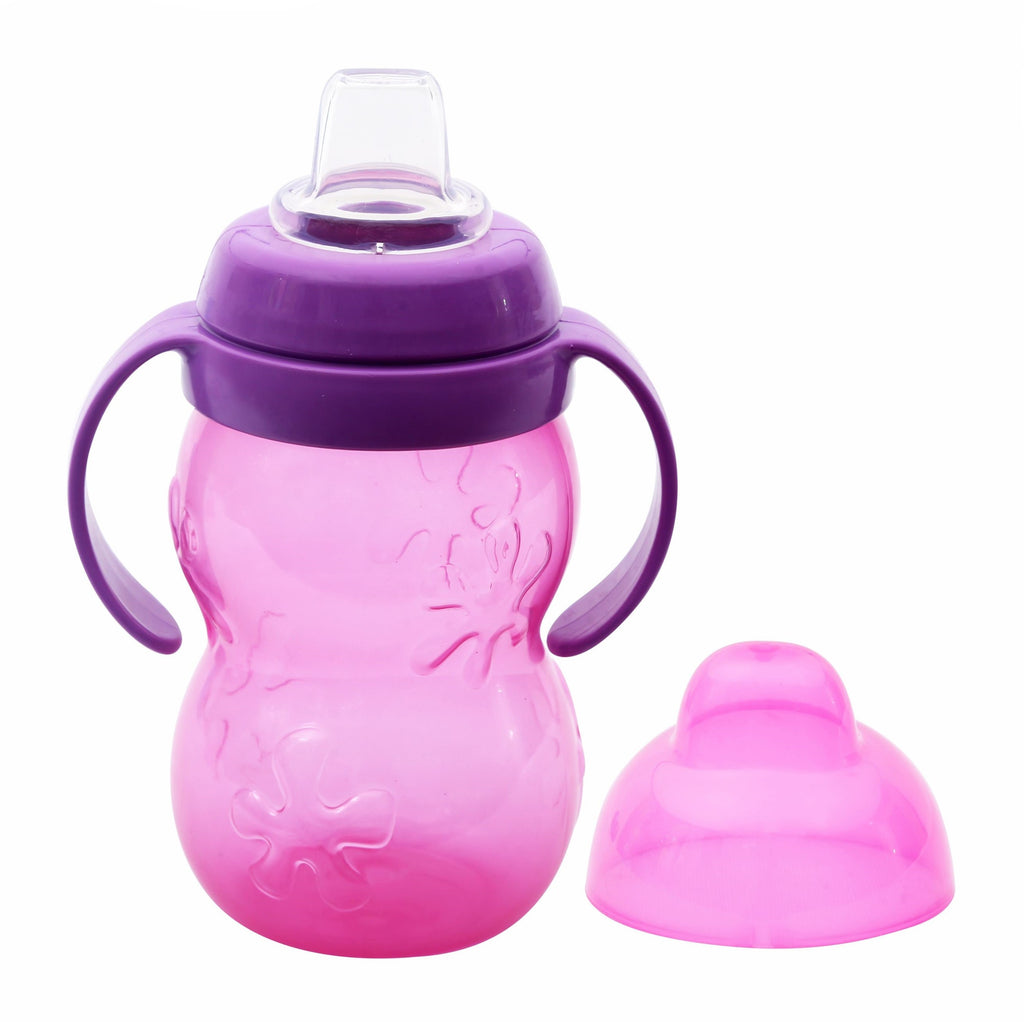 Mudpie Initial 'H' Letter Sip N and Munch Toddler Child Sippy Straw Cup  Bottle