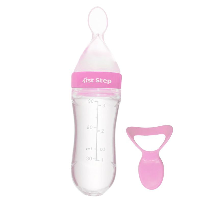 First Stage Silicone Baby Spoon Rain – Queens Baby