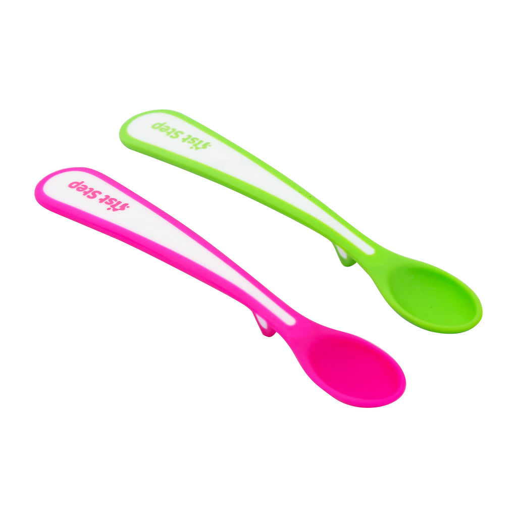 Baby Spoons First Stage Silicone Baby Spoon – Self Feeding Baby