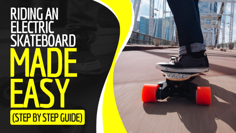 Is to learn to ride an electric skateboard for