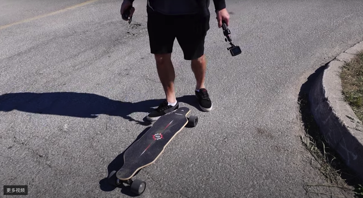 v4 electric skateboard