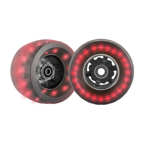 electric skateboard starry LED wheels