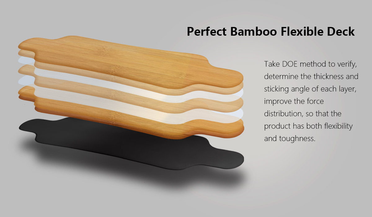 bamboo electric skateboard